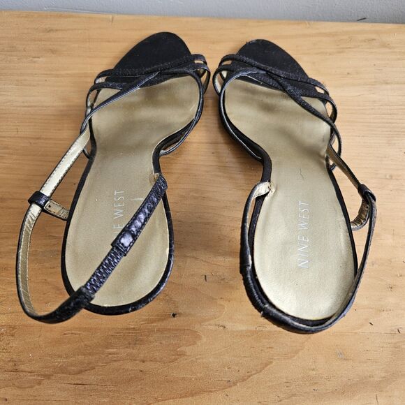 Nine West Strappy Pumps Purple Size 8 - Picture 7 of 15